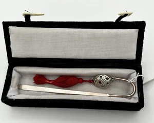 Vintage Metal Chinese Bookmark NIB - Picture 1 of 1