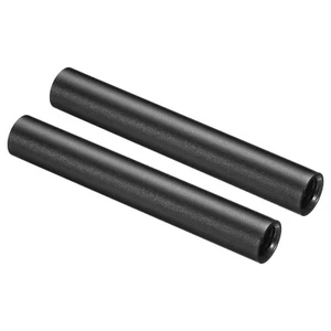 4 Pouce 15mm Tige, 2 Paquet Caméra M12 Femelle Filetage pour 15mm Rail Noir - Photo 1 sur 6