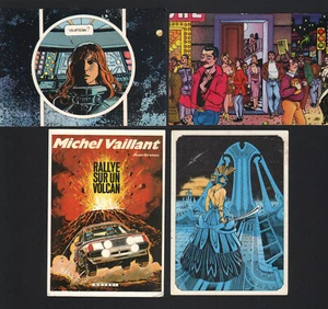 Lot 4 CPA VALERIAN MICHEL VAILLANT DéESSES FANTASTIQUES FAUNA NOCTURNA - Imagen 1 de 1