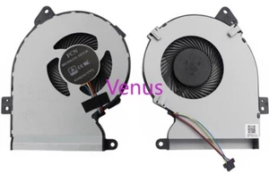 Laptop CPU GPU Cooling Fan for Asus F540UP K540U R540UP X540U C520U X540L NEW - Afbeelding 1 van 2