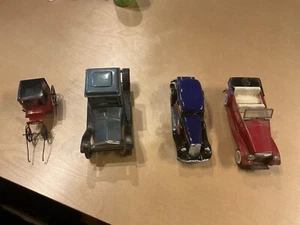 oldtimer metall auto konvolut 4 insgesamt - Bild 1 von 6