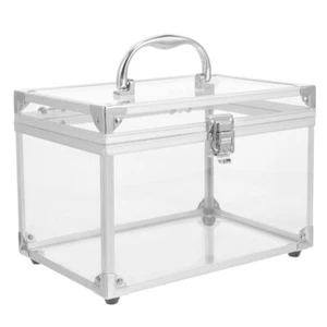 Storage Box Travel Cd Case Holder Boxes with Lids Dvd Container for Discs - Picture 1 of 12