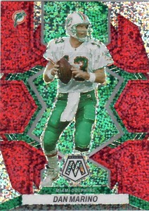 2022 Panini Mosaic Red Sparkle SP #126 Dan Marino