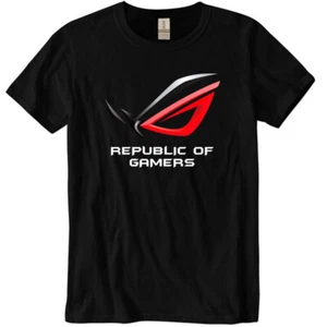 Camiseta Asus Republic Of Gamers Logo Camiseta Algodón Pesado Talla XL - Imagen 1 de 5