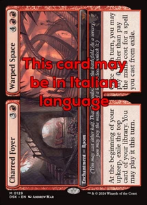 MTG CHARRED FOYER EXC - INGRESSO BRUCIATO 129 - DSK - MAGIC - Bild 1 von 1