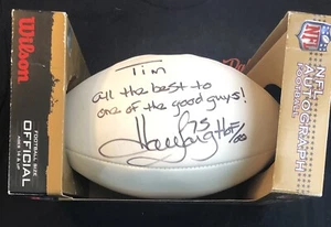 Fútbol americano Howie Long autografiado (personal) - certificado PSA/ADN - Imagen 1 de 8