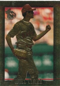 WILL CLARK 1995 Topps Embossed GOLDEN IDOLS #22 - Texas Rangers
