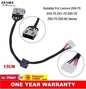 Lenovo IdeaPad Z50-70 Z50-75 Z50-80 Power Jack Plug Socket w/ Cable Wire Harness - Picture 1 of 2
