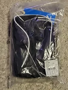 Adidas Original Adicolor Pequeño Bolso Bandolera Negro Blanco JD5570 NUEVO en Paquete - Imagen 1 de 3