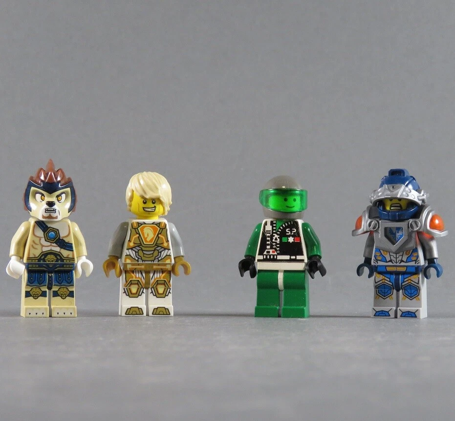 LEGO® Konvolut 4 Figuren Nexo Knights™ Chima™ Figur Löwe Ritter Space Minifigur - Bild 1 von 1