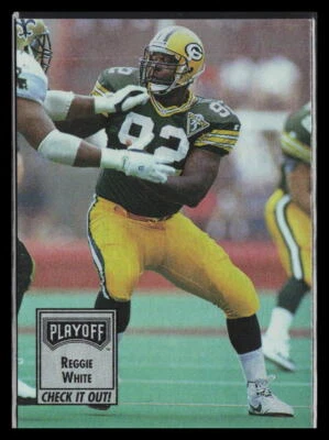 1993 Playoff Contenders Reggie White #150 - Image 1 of 2