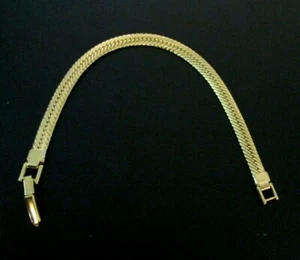 Bellissimo bracciale catena color oro vintage - Foto 1 di 5