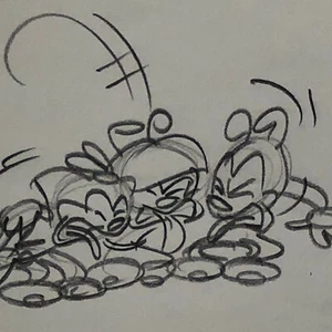 ANIMANIACS Animation Storyboard Illustration Drawing Sketch Story Board Art - Picture 1 of 7