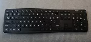 Arteck Wave Bluetooth Multi Device Keyboard All iOS, Windows, Mac, Android - Picture 1 of 8