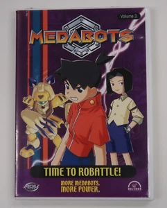 Medabots Vol. 3: Time to Robattle (DVD, 2002) DVD Like New - Picture 1 of 9