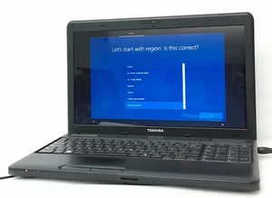 Toshiba Windows Laptop PC Satellite Pro C660-1lm - Core 2 Duo T6670 @ 2.2 - 4... - Picture 1 of 7