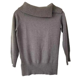 Ann Taylor - SIZE XS Women's Long SLEEVE TOP BLOUSE Color Gray - Picture 1 of 10