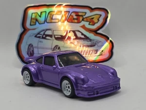 NC164 Custom Porsche 934 Turbo RSR Purple w Custom White Wheels & Rubber Tires - Picture 1 of 10
