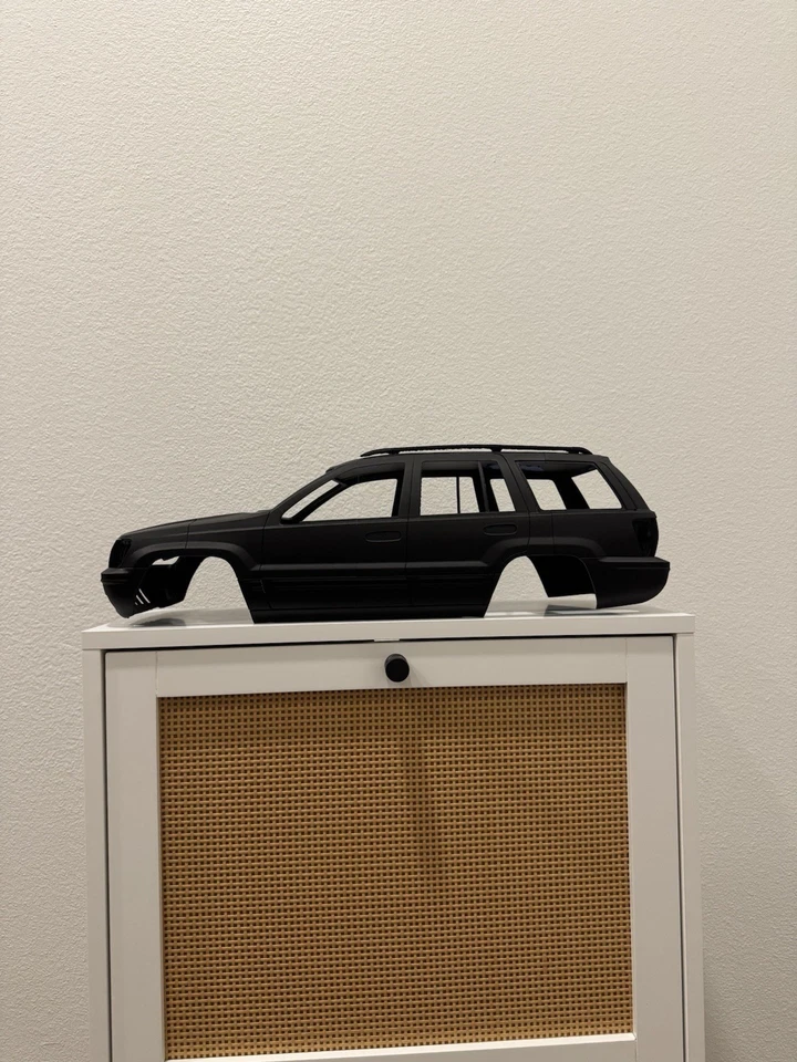 Jeep Grand Cherokee WJ RC Car Body For Crawler TRX4 SCX10 VS410 1/10 1/24 - Image 1 of 4