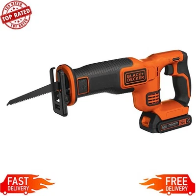 20V Cordless Reciprocating Saw Kit Battery Powered W/ Saw Reciprocating Blade US - Image 1 of 4