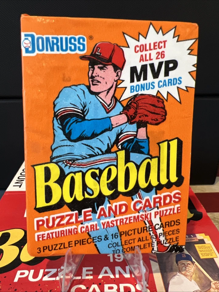 Packs Donruss 1990 BASEBALL Puzzle and Cards Packs