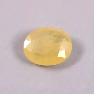5.05 CT - Natural CERTIFIED Ceylon Yellow Sapphire Loose Oval Gemstone Cut - Picture 1 of 5