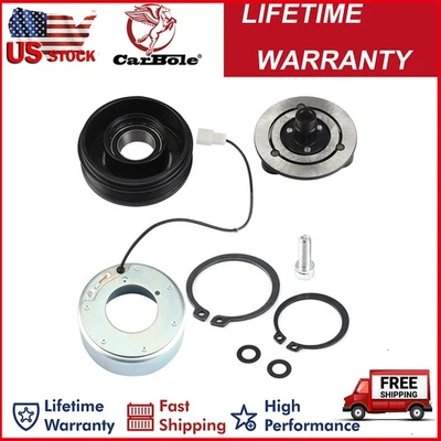 A/C AC Compressor Clutch Kit For MAZDA 3 2004-09 MAZDA 5 2006-09 2.0L 2.3L NEW - Imagem 1 de 4