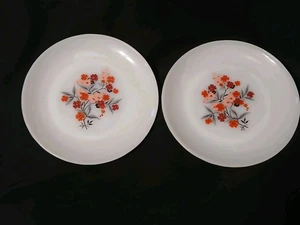 Vintage Fire King Ovenware USA - #14 / #22 - (2) 7-3/8" Dessert Plates - Picture 1 of 6