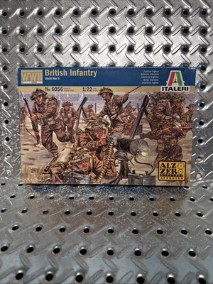[FR] Italeri WWII BRITISH INFANTRY KIT 1:72 - IT6056 New In Box - Image 1 of 4