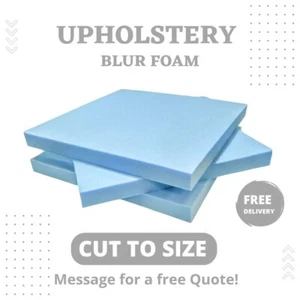 Foam Sheets High-Density Blue For Any Purpose - Custom Size and Shape Available - Picture 1 of 6