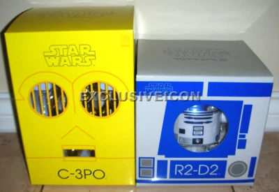 ¡Lo último! Muñecas coleccionables de vinilo Medicom Toys Star Wars 2009 VCD R2-D2 y C-3PO CAN Foto 1 de 4