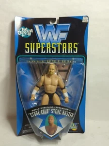 WWE Wrestling Jakks Bone Crunching Action 1997 Stone Cold Steve Austin Figure - Picture 1 of 9