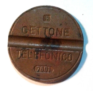 GETTONE TELEFONICO-SERIE 7601-CONIATO A GENNAIO DEL 1976 DA IPM-RARO COLLEZIONE - Foto 1 di 2