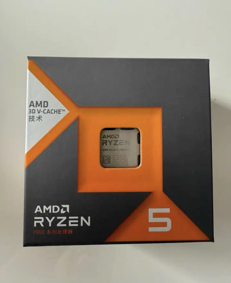 AMD Ryzen 5 7600X3D Desktop Processor AM5 6 cores 12 Threads 4.1 GHz 96mb 65w