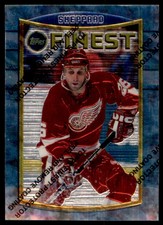 1994-95 TOPPS FINEST RAY SHEPPARD DETROIT RED WINGS #6