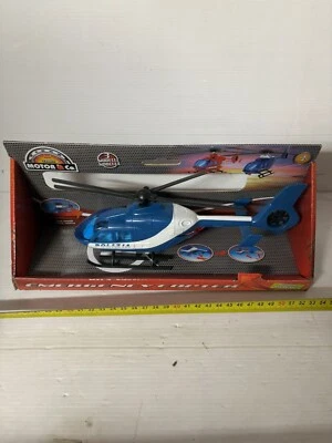 ELICOTTERO DELLA POLIZIA IN PLASTICA VINTAGE - Immagine 1 di 4