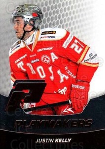 2012-13 Swedish Hockey Allsvenskan Playmakers #12 Justin Kelly