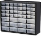Akro-Mils 10144 44 Drawer Plastic Storage Cabinet Black  High quality