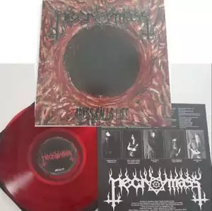 NECROMASS- Abyss Calls Life LIM.+NUMB.400 RED VINYL rare italian BLACK METAL cul - Bild 1 von 1