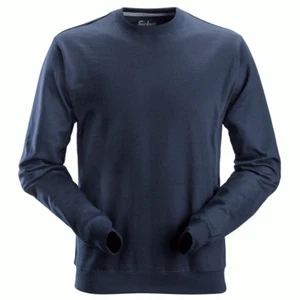 Sudadera Snickers 2810 Lisa Cuello Redondo Jumper, XS-3XL - AZUL MARINO - Imagen 1 de 1