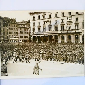 Photo Of The Duce While Reviewing The Glorious Pusteria Division - Picture 1 of 1