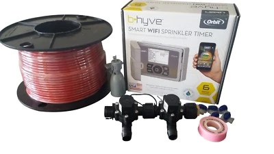 Orbit B-hyve WiFi Controller 6 Station-2/4/6 19mm Barb Solenoids-RainSensor&Wire - Image 1 of 4