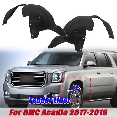 For GMC Acadia 2017-2018 Front Fender Liner Replacement 84244796 Left&Right Side Foto 1 de 4