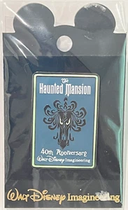 Goulish Ghost Haunted Mansion 40th Anniversary Wallpaper WDI Disney Pin B02 - Picture 1 of 1