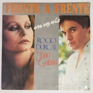 Juan Gabriel Rocio Durcal Frente a Frente LP Vinyl 1986 Bolero Venezuela - Picture 1 of 4