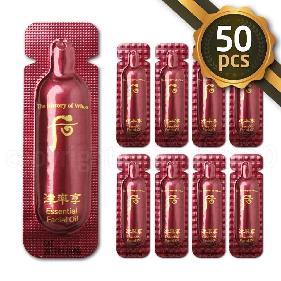 The history of Whoo Essential Facial Oil 50pcs Anti-Aging - Image 1 of 1