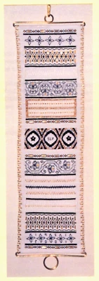 FIFTY & NINE  Sampler Embroidery Pattern by Graceful Lily Needlework - Image 1 of 2