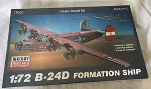 Minicraft 11689 B-24D Liberator Formation Ship USAAF Kit 1:72 - Picture 1 of 2