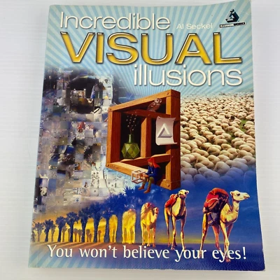 INCREDIBLE VISUAL ILLUSIONS Al Seckel YOU WON'T BELIEVE YOUR EYES OPTICAL - Image 1 of 4