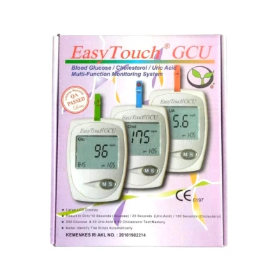 Easy Touch Blood GCU Blood Glucose Cholesterol Uric Acid Test 3 in 1 - Image 1 of 4